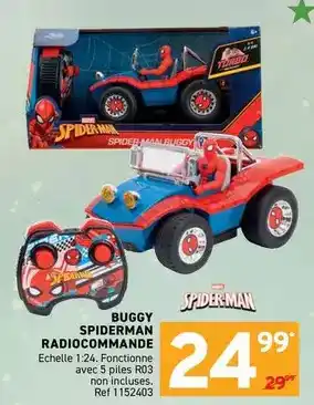 Trafic Spiderman - buggy radiocommande offre