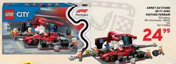 Trafic Lego - arret au stand de f14cx voiture offre