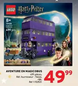Trafic Lego - aventure en magicobus offre