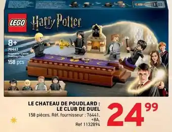 Trafic Lego - le chateau de poudlard : le club de duel offre