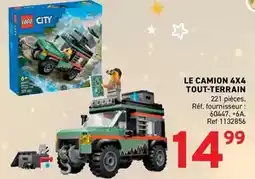 Trafic Lego - le camion 4x4 tout-terrain offre