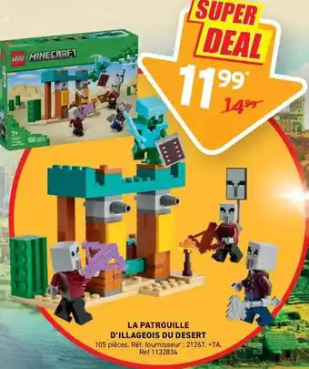 Trafic Lego - la patrouille d'allageois du dessert offre