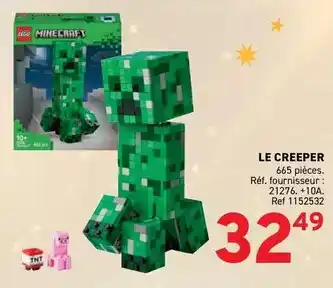 Trafic Le creeper offre