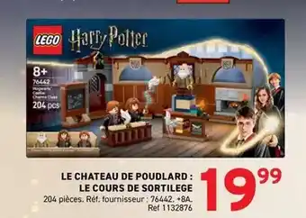 Trafic Lego - le chateau de poudlard : le cours de sortielege offre