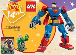 Trafic Lego - le robot de supreman contigue 12e lutivon offre