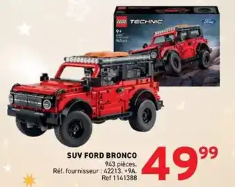 Trafic Technic - suv ford bronco offre