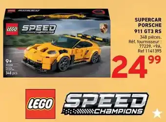 Trafic Lego - supercar porsche 911 gt3 rs offre