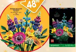 Trafic Lego - bouquet de fleurs sauvages offre
