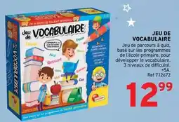Trafic Jeu de vocabulaire offre