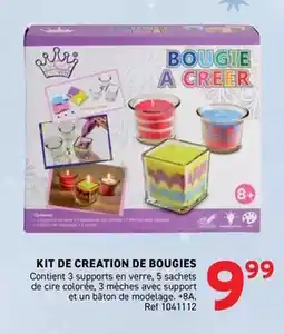 Trafic Kit de creation de bougies offre