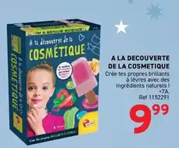 Trafic A la decouverte de la cosmetique offre