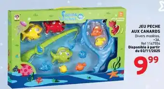 Trafic Jeu peche aux canards offre