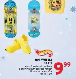 Trafic Hot wheels - skate offre