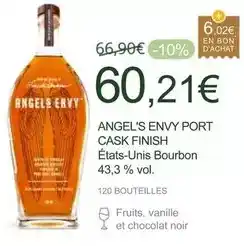 La Vignery Finish - angel's envy port offre
