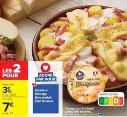 Carrefour Drive Carrefour - fromage pour tartiflette offre