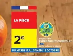 Carrefour Drive Carrefour - potimarron filiere qualite offre
