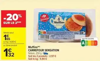 Carrefour Drive Carrefour - muffins sensation offre