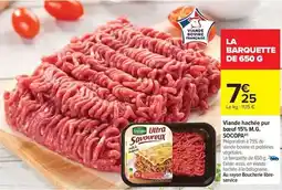 Carrefour Drive Socopa - viande hachée pur boeuf offre