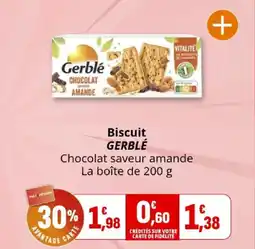 Coccinelle Express Biscuit gerblé offre