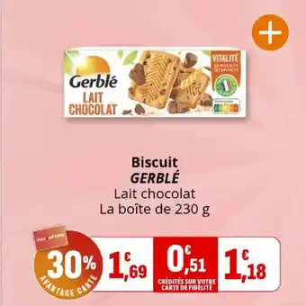 Coccinelle Express Biscuit gerblé offre