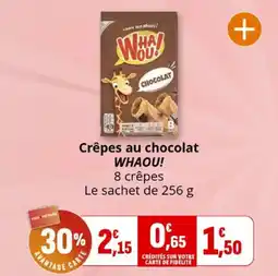 Coccinelle Express Crêpes au chocolat whaou offre