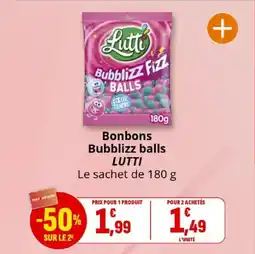 Coccinelle Express Bonbons bubblizz balls lutti offre