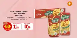Coccinelle Express Pâte cuisson rapide les 3 minutes panzani offre
