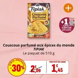 Coccinelle Express Couscous parfumé aux épices du monde tipiak offre
