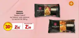 Coccinelle Express Ramen tanoshi offre