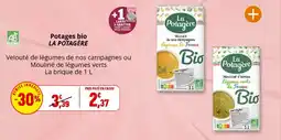 Coccinelle Express Potages bio la potagère offre