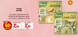 Coccinelle Express Soupe knorr offre