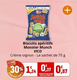 Coccinelle Express Biscuits apéritifs monster munch vico offre