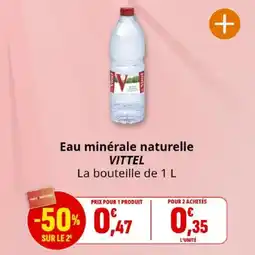 Coccinelle Express Eau minérale naturelle vittel offre