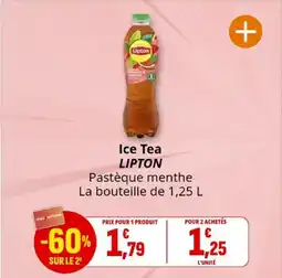 Coccinelle Express Ice tea lipton pastèque menthe offre