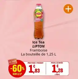 Coccinelle Express Ice tea lipton framboise offre