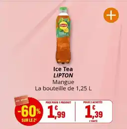 Coccinelle Express Ice tea lipton mangue offre