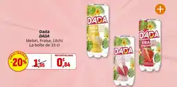 Coccinelle Express Dada dada melon fraise litchi offre
