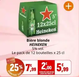 Coccinelle Express Bière blonde heineken offre
