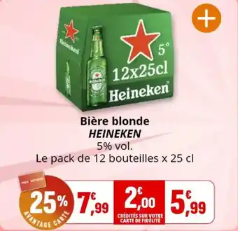 Coccinelle Express Bière blonde heineken offre