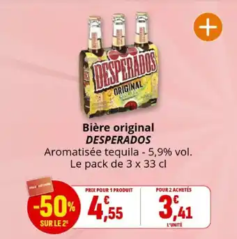 Coccinelle Express Bière original desperados offre
