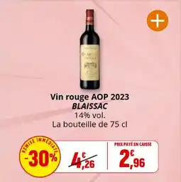 Coccinelle Express Vin rouge aop 2023 blaissac offre