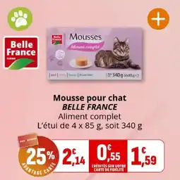 Coccinelle Express Mousse pour chat belle france offre