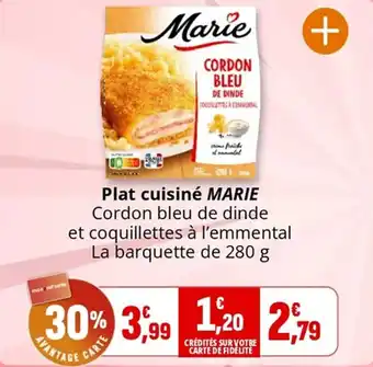 Coccinelle Supermarché Plat cuisiné marie offre