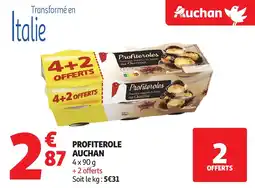 Auchan AUCHAN Profiterole offre