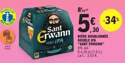 E.Leclerc Sant Erwann Double IPA offre