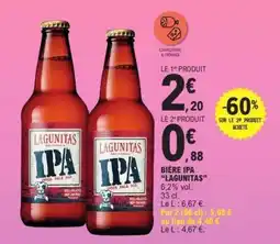 E.Leclerc BIÈRE IPA LAGUNITAS offre