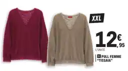 E.Leclerc PULL FEMME “TISSAIA” offre