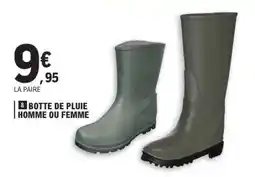 E.Leclerc Botte de pluie homme ou femme offre