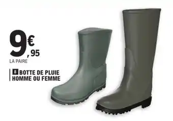 E.Leclerc Botte de pluie homme ou femme offre