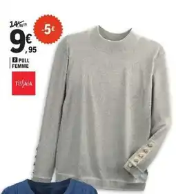 E.Leclerc 2 Pull Femme offre